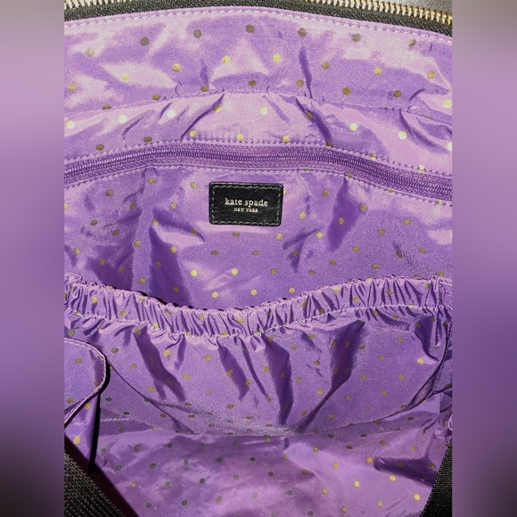 EUC Kate Spade Black Quilted Stevie Bag - Picture 3 of 12